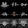 European & American Retro Celtic Knot Hairpin - Metal Crown Updo Clip