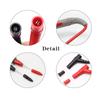 1 Pair Digital Multimeter Probe Soft-silicone-wire Needle-tip Universal Test Leads with Alligator Clip for LED Tester