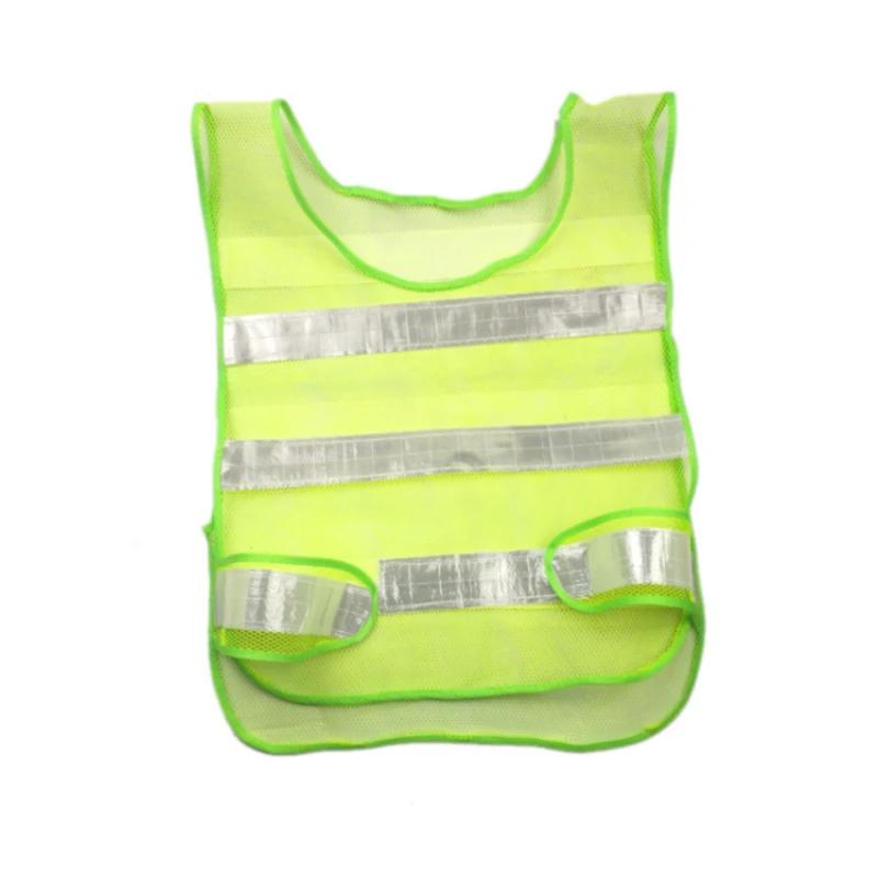 Светоотражающая одежда для автомобиля, дорожный жилет безопасности, желтый, высокая видимость, для бега, велоспорта, спортивный жилет, новый