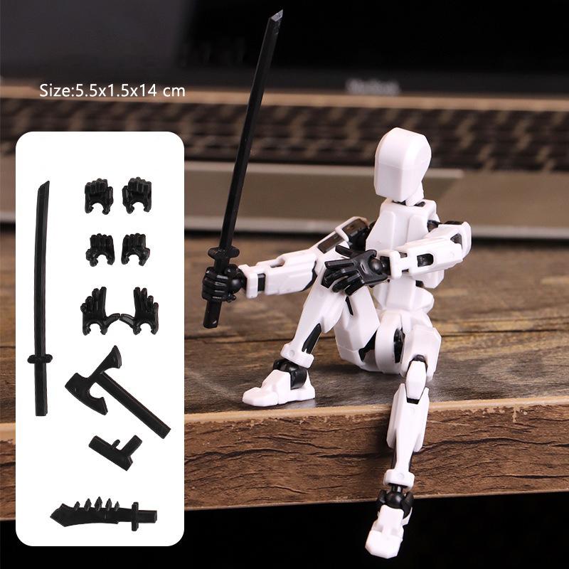 13 Titan Action Figure Multi-Jointed Movable Shapeshift Robot 3D Printed Mannequin Dummy Toys Ornament For Children Adult Gifts