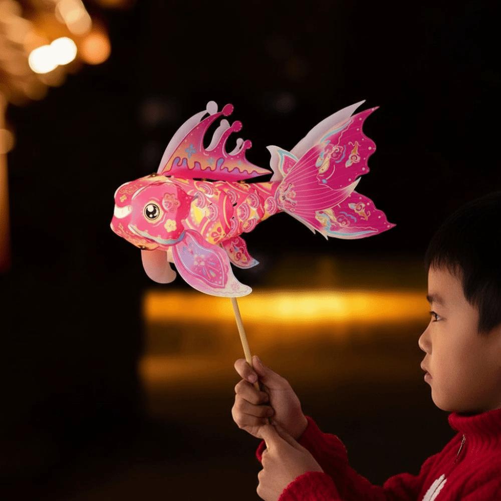 Portable Luminous Fish Light Bright LED Handheld Koi Ornament Photoshoot Decor