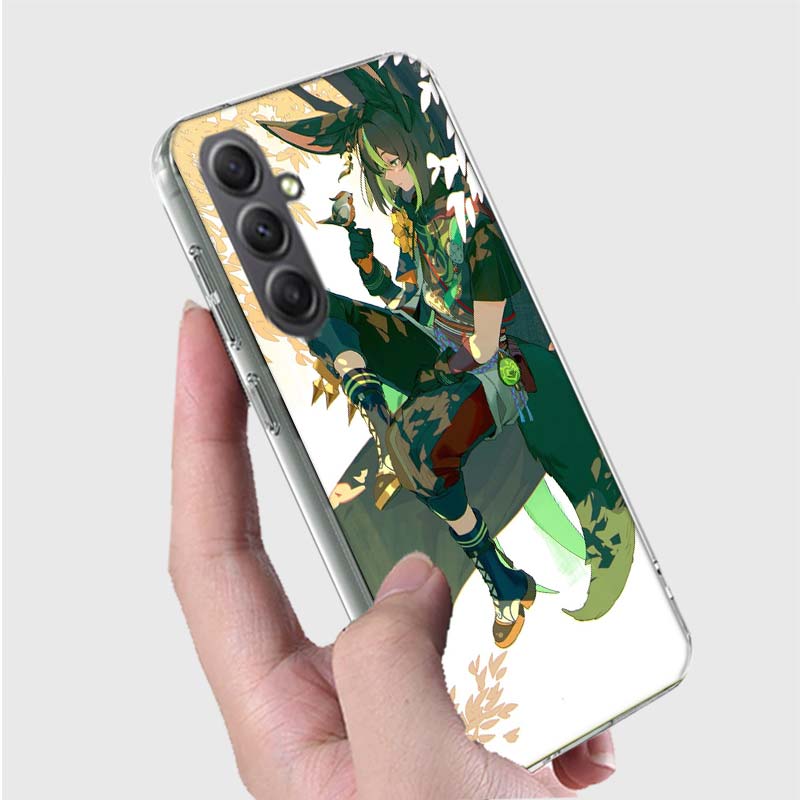 Genshin Impact Tighnari Phone Case for Samsung A16 A26 A36 A56 A17 A37 A57 A07 A06 A02S A03 A04S A05S Galaxy Note 20 10 A50S A71