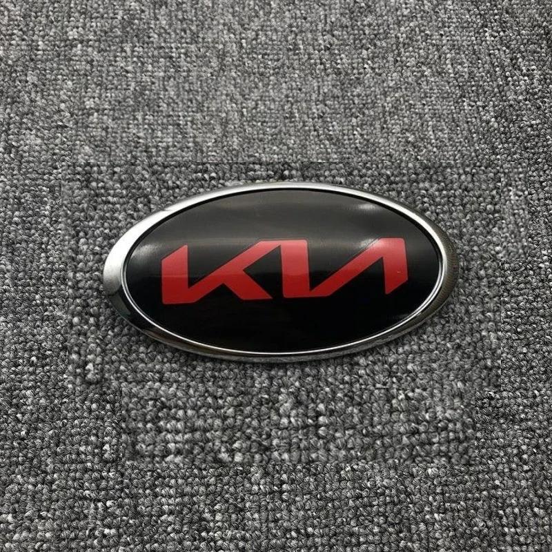 VKDF5 Car Front Hood Emblem Rear Trunk Badge Sticker KIA sportage ceed sorento cerato optima picanto rio soul k3 k5 stonic fitting