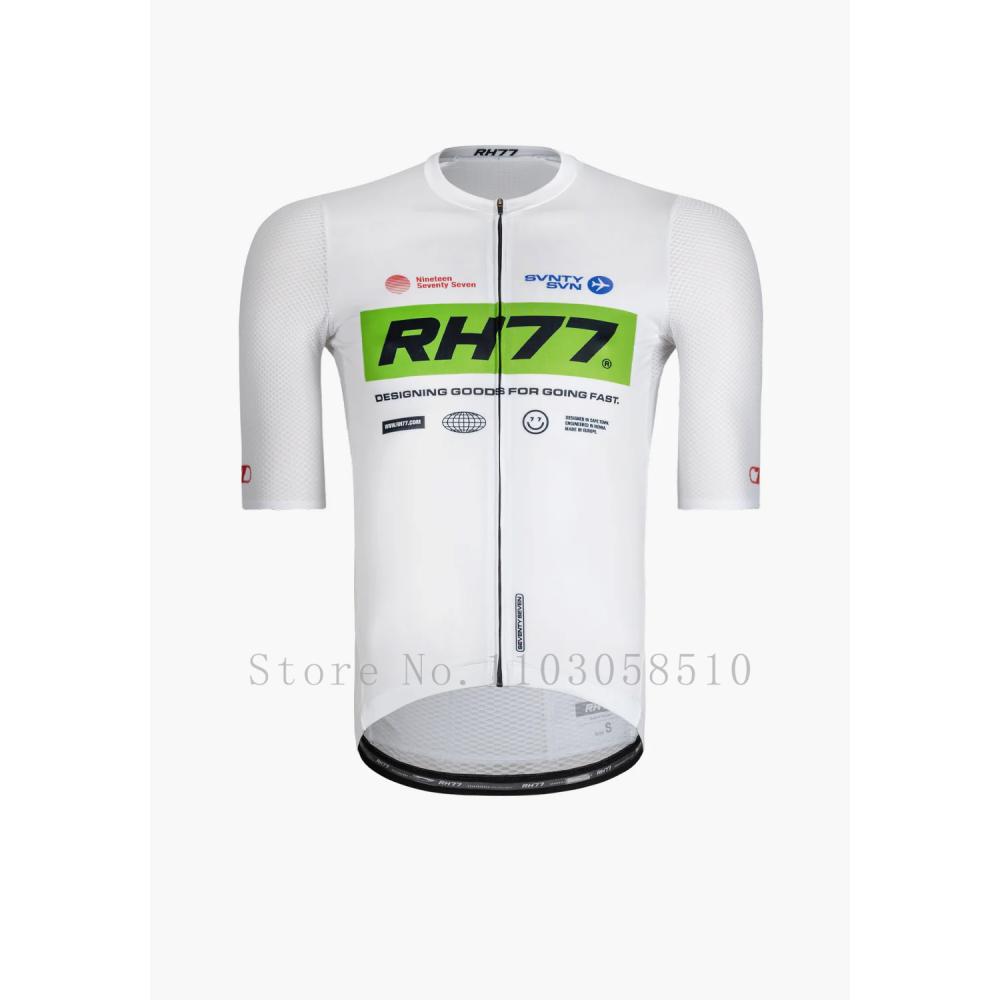 Летняя велофутболка Pro Team RH77 Мужская Дышащая Быстросохнущая Велосипедная одежда Велосипед Горный Maillot Ropa Ciclismo Высокое Качество