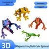 3D Магнитная лягушка, подвижная фигурка - Оригинальное украшение для рабочего стола и холодильника, игрушка