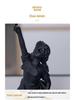 Banksy Girl with Balloon Sculpture - Resin Living Room Ornament