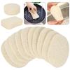 1/5/10Pcs Natural Luffa Sponge Dish Washing Cloth Loofah Scrub Pad Dish Pot Scrubber Sponge Household Kitchen Clean Brushes Pad