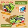 Triceratops T Rex Brachiosaurus Excavator Vehicle Inertia Toy For Gift Boys