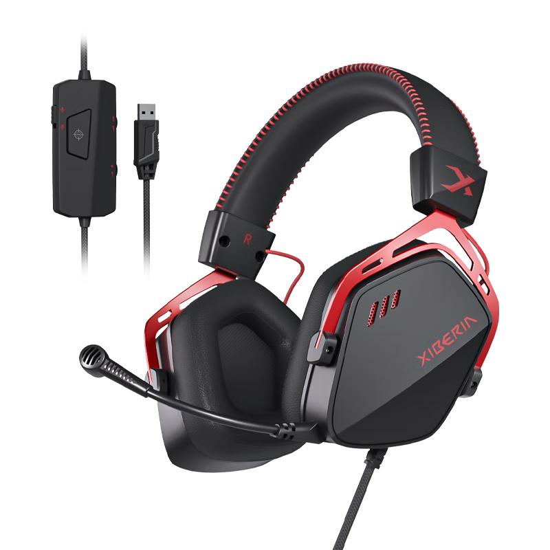 XIBERIA K03 Wired USB 7.1 Gaming Headset