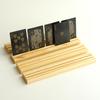 TIFF Card Stand 2 Natural Color 25cm Set of 4 Board Game Card Game Made In Japan Echigo Cedar Brand Material
