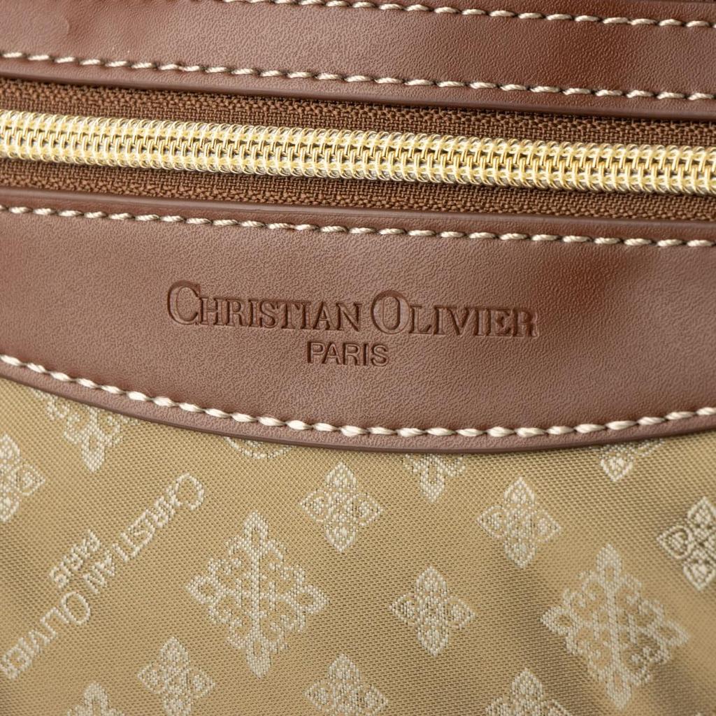 Многофункциональная сумка через плечо из жаккарда [Christian Olivier] Водоотталкивающая 38-7818 (Мокко)