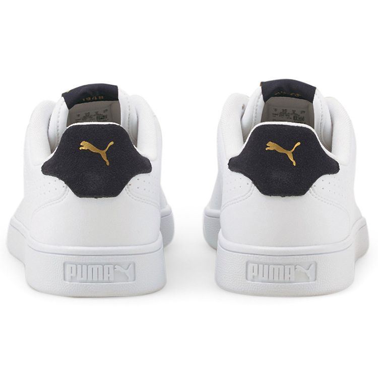 Puma Shuffle Perf Кожа Нескользящие Прочные Низкие Кеды для Скейтбординга Унисекс Кроссовки 380150-06