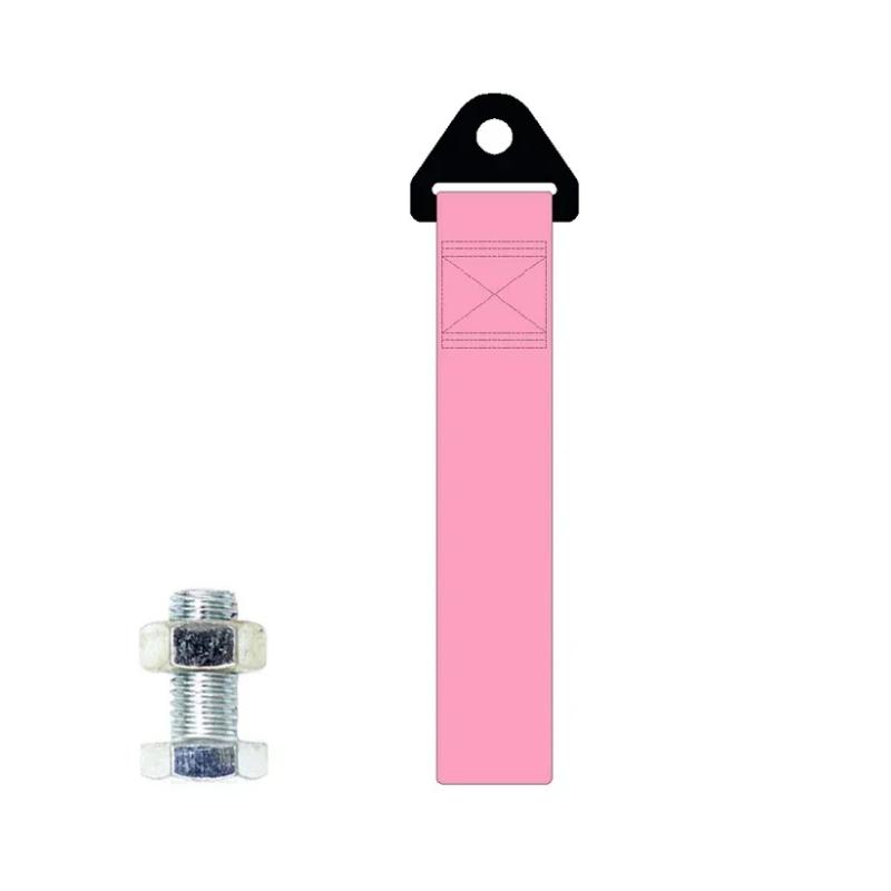 Heavy-Duty Nylon Tow Strap Universal Car Racing Tow Rope Green Black Red 28cm Bumper Trailer Towing Strap Ropes Car Decoration