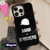 Чехол для телефона Band of Brothers для iPhone 17 16 15 14 13 12 11 Air Pro Max Plus Матовая поверхность Чехол Magsafe