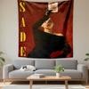 Музыкальный гобелен Sade для стены, Постер-арт с изображением соул-певицы, Элегантный музыкальный декор для стены спальни, гостиной