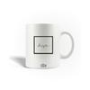 Mug - Ceramic - Quote Hope - 30cl - White - Dishwasher Safe