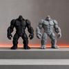 3D-печатная статуя гориллы из камня, Мускулистая фигурка из камня с тяжелым основанием, Креативный декор для стола, Украшение для домашнего офиса, Уникальный подарок для мужчин и мальчиков