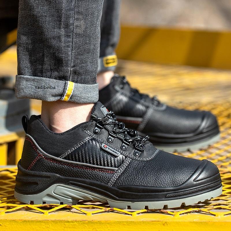 Рабочие ботинки сварщика, мужская защитная обувь, неразрушимая обувь с защитой от проколов, мужские защитные ботинки со стальным носком, мужские рабочие кроссовки, обувь