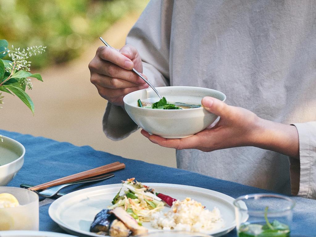 Kinto LIN Plate Earth Gray 170mm 20541