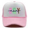 New boymom embroidered truck hat outdoor sunscreen baseball cap women's fashion sports and leisure cap tide