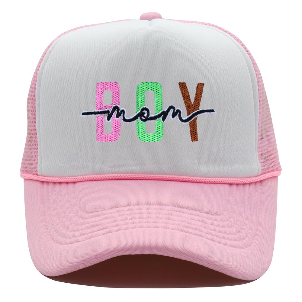 New boymom embroidered truck hat outdoor sunscreen baseball cap women's fashion sports and leisure cap tide