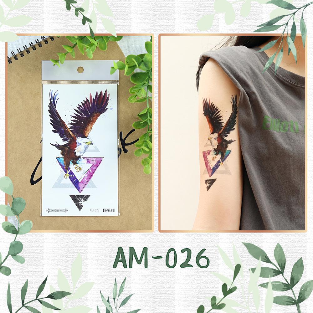 «Модные водонепроницаемые наклейки-татуировки в виде змеи и цветка для мужчин и женщин — крутой, модный дизайн для руки»