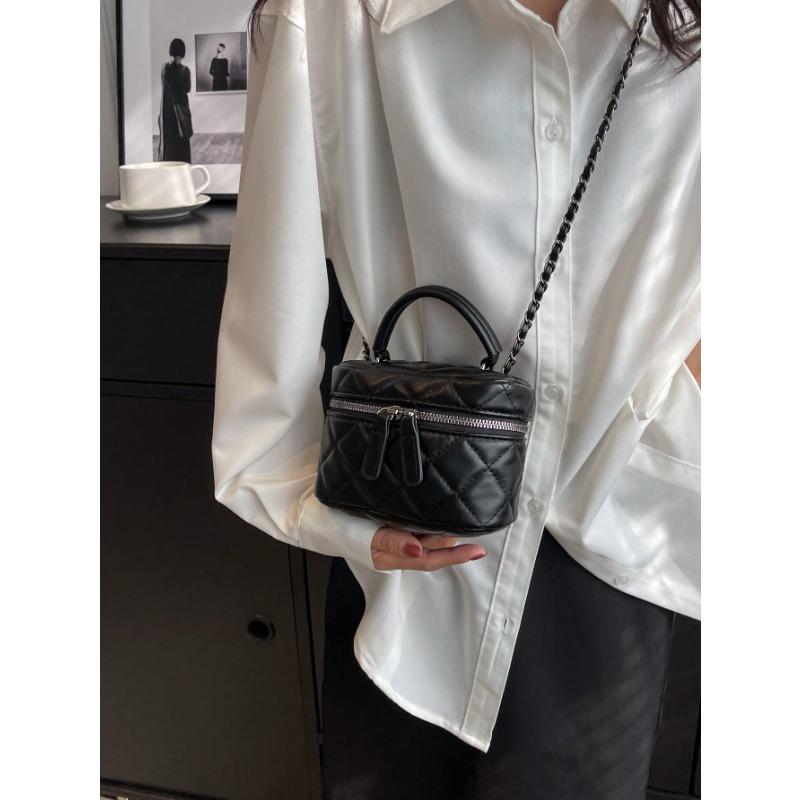 Легкие мини-сумки, сумки на цепочке, сумки с прострочкой, сумки-тоут, сумки-ведра, подходят для девушек-подростков, студенток колледжей и офисных работников