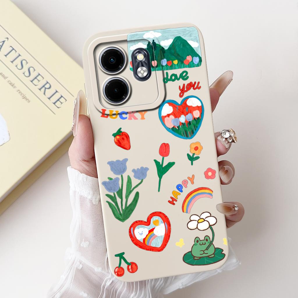 Чехол для Infinix Smart 9 Hot50i X6531 Роскошный Чехол с Художественной Росписью Мягкий Силиконовый Чехол для Телефона Для Infinix Hot 50i Smart9 X6532 Fundas