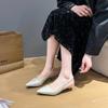 New Autumn Women's Shoes Fashion Women's Pumps Pointed Toe High Heels Shallow Women's Sandals Shoes for Women Zapatos Mujer
