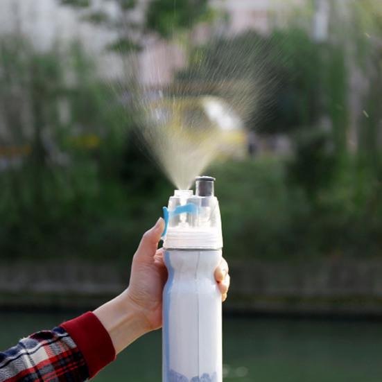 Изолированная бутылка для воды, пищевой класс, не содержит BPA, герметичная функция распыления, чашка для занятий спортом на открытом воздухе, питьевая вода для тренировок