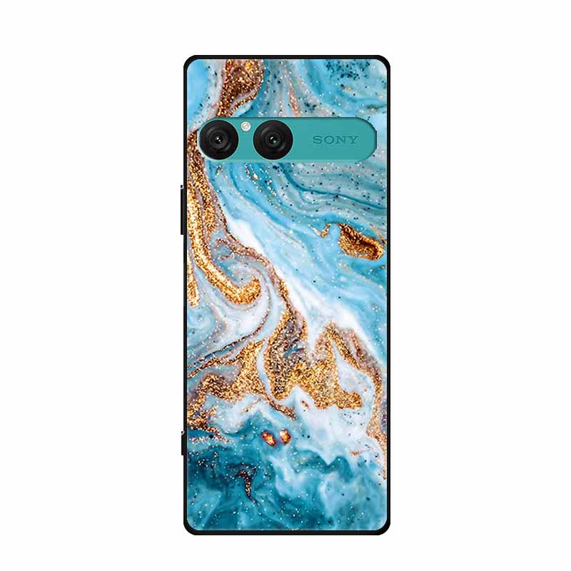 Для Sony Xperia 10 VII Чехол Мягкий Силиконовый ТПУ Задняя Крышка Защитный Чехол для Xperia10 VII 5G XQ-FE54 XQZ-CBFE Черные Чехлы для Телефона