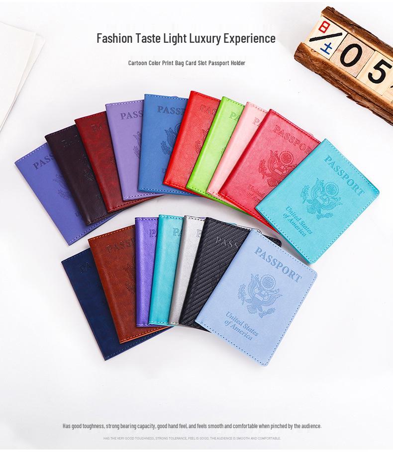 Ретро кожаный держатель для паспорта и органайзер для путешествий: Стильный чехол для хранения документов, посадочных талонов и карт