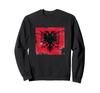 Patriotic Albanian Flag Fan Sweatshirt