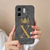 Чехол для Infinix Smart 9 с текстурой волны и буквами, задняя крышка для Infinix Smart9 X6532, мягкий высококачественный силикон, чехлы для пары