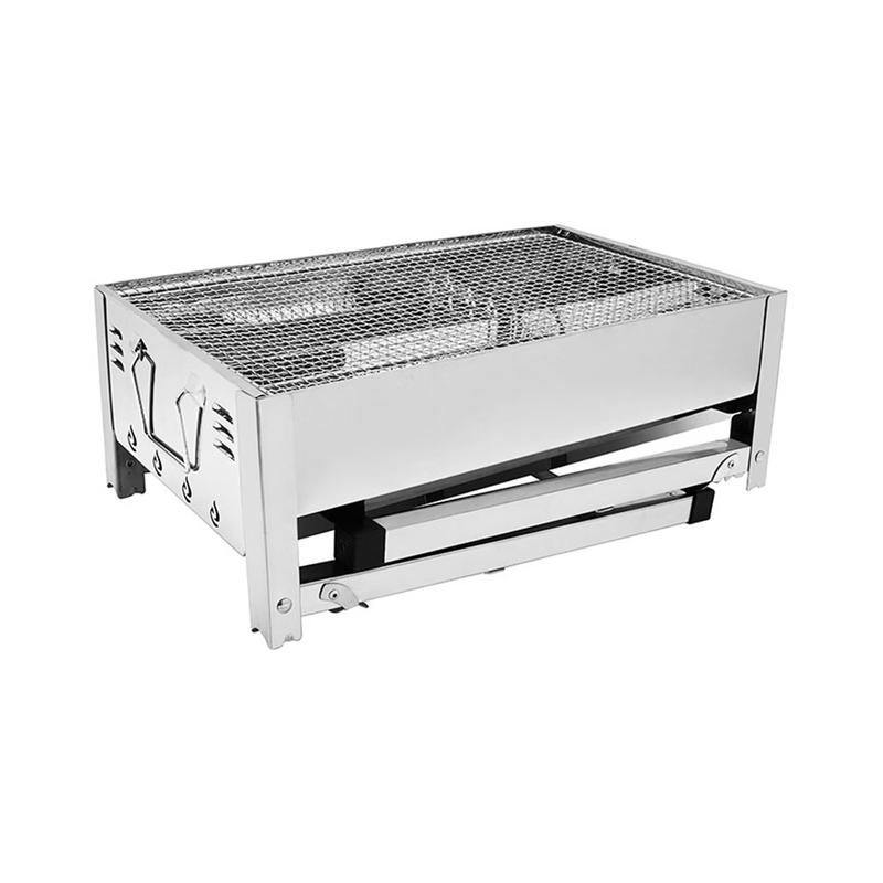 SMVP Foldable Stainless Steel BBQ Grill