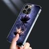 Buddhist Fire Lotus Phone Case For Iphone 16E 15 Pro 14 Plus 17E 16 17 Pro Max Air 11 12 13 Mini Shockproof Capa Cute Cover T