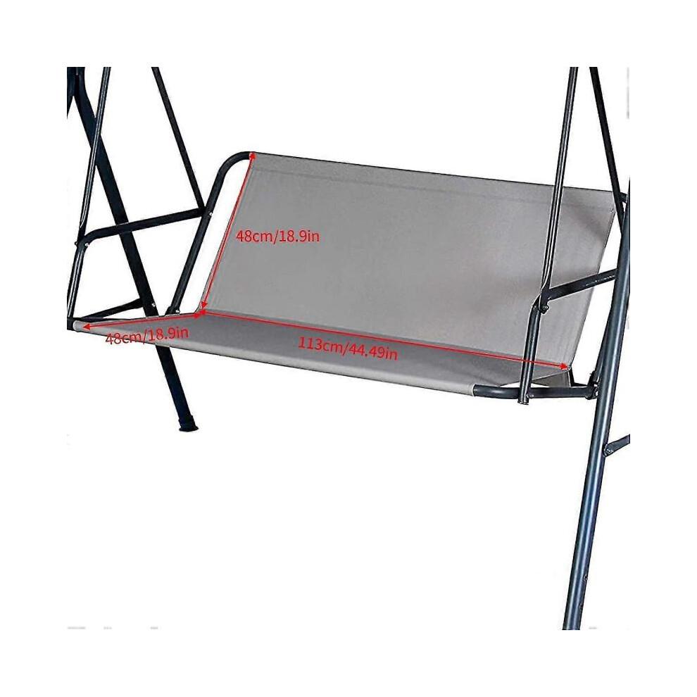 (113x48x48cm) Replacement Garden Swing Seat Cover,Durable 600D Oxford Fabric Waterproof