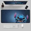 New Cute Wallpaper Stitch Mousepad Kawaii PC Keyboard Mouse Pad Laptop Gaming Accessories XXL Lockeage Non-slip Rubber Desk Mat