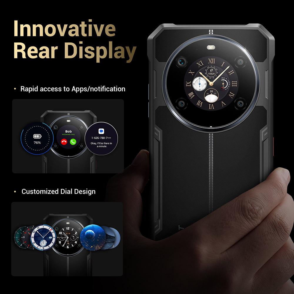 FOSSiBOT Защищенный смартфон F109S, Android 15, 6+256 ГБ, аккумулятор 10600 мАч, камера 50 МП, NFC - вилка ЕС