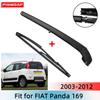 Rear Wiper Blade & Arm Set Kit for FIAT Panda 169 2003-2012 Windshield Windscreen Rear Window