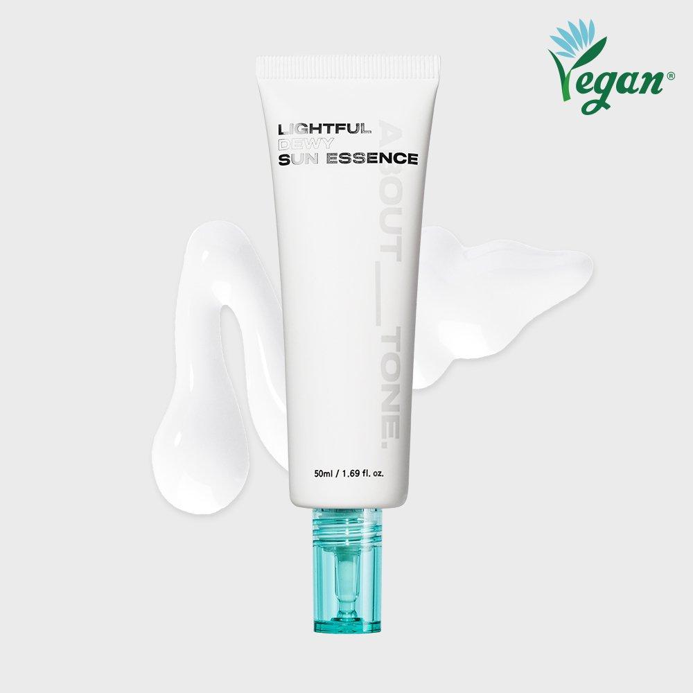 ABOUT TONE [Набор] Легкая увлажняющая эссенция для загара 50 мл + легкий тонизирующий солнцезащитный крем 50 мл