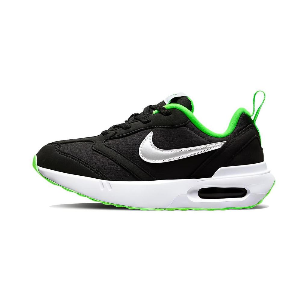 Nike Air Max Dawn Recyclable Material Low top Kids Lifestyle Shoes Black Green Kids' DC9318-001