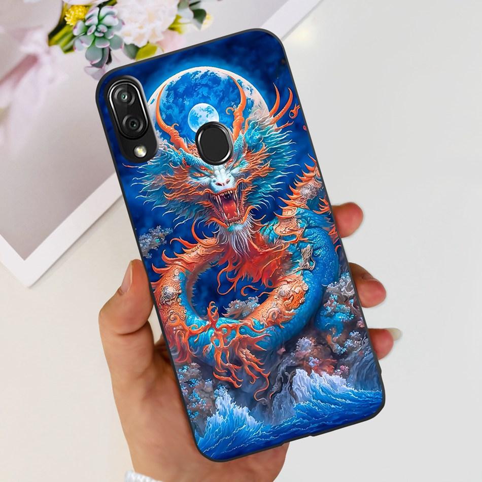 For ZTE Blade V10 Vita Cute Panda Cartoon Case For Zte Blade V10 2019 Blade V10vita Soft TPU Black Silicone Phone Cases