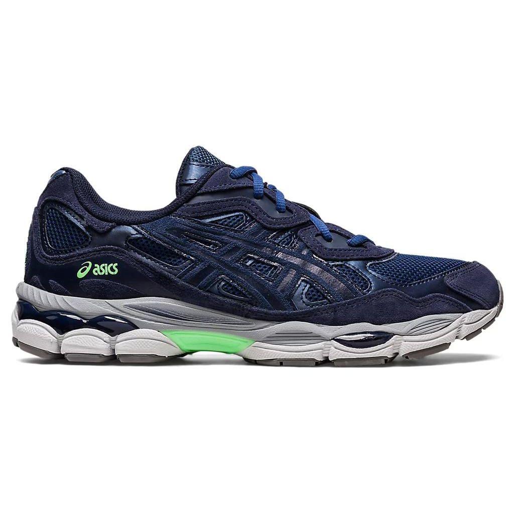 Asics Мужские ретро-кроссовки для образа жизни GEL-NYC Темно-синий/Неоновый 1201A789-400