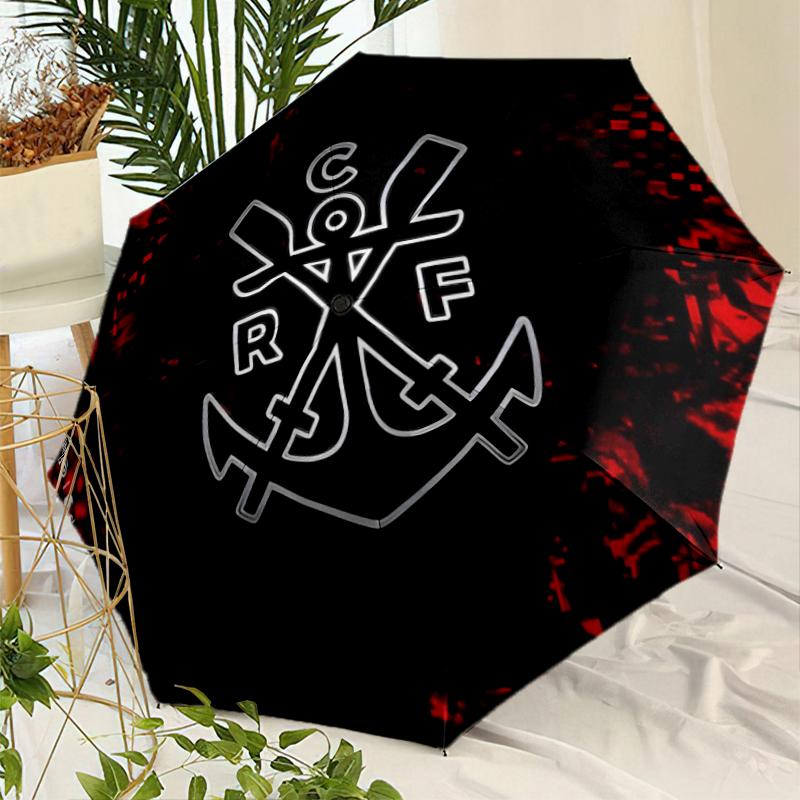 Flamengo Fashionable Automatic Opening/Closing Folding Umbrella. Portable and Foldable, Ideal for Gift, Travel, and Daily Use