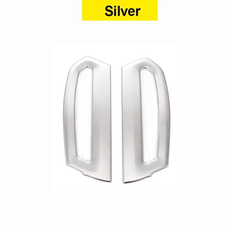 Stainless Steel Car Dashboard Side Air Vent Outlet Frame Cover Trims For Toyota Camry 2018- Trd Accessories