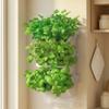 Легкая установка Подвесное кашпо Автополив Для домашнего декора Комнатное растение Балконное садоводство Пластиковый Компактный Горшок