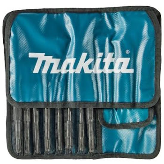 Makita Hammer Drill Bit SDS PLUS Chisel Set with Soft Case Concrete Drill Bit 13-Piece D-53659 [Used]