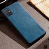 Phone Case: Luxury Case for Samsung Galaxy A71 A51 A11 5G Retro Fashion Natural Texture Solid Color Anti-fingerprints Synthetic Leather Precise