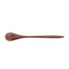 Ishida Long Spoon, Lacquered, Natural Wood, Dimensions: 18 x 2.8 x 0.8 cm